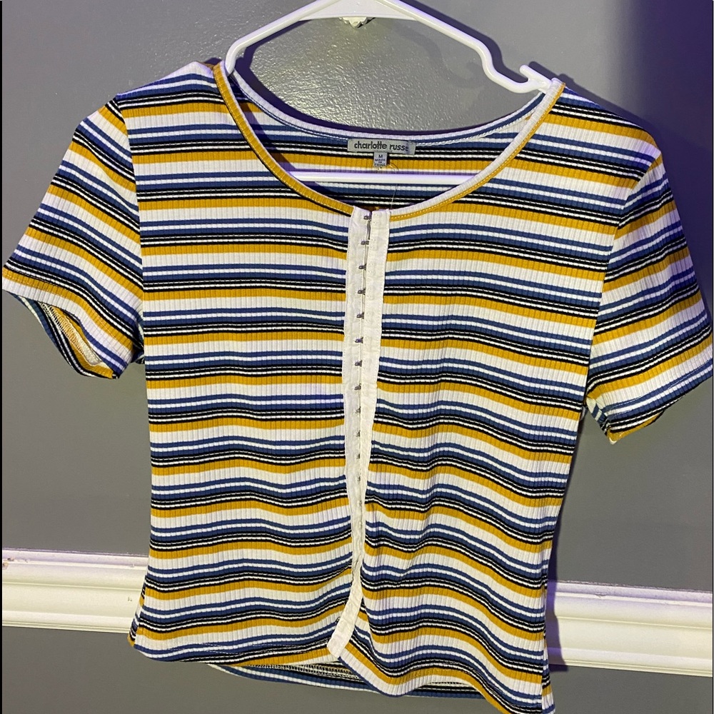 Charlotte Russe Clip up shirt